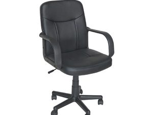 Καρέκλα Γραφείου Bs1100 Black 01-0026 58X57X84/96 cm