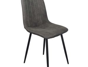 Καρέκλα Aria ΕΜ7912,1 44x55x86cm Anthracite